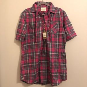 Levi’s Pink Flannel Top